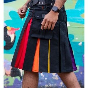 Gay pride kilt / skirt like new